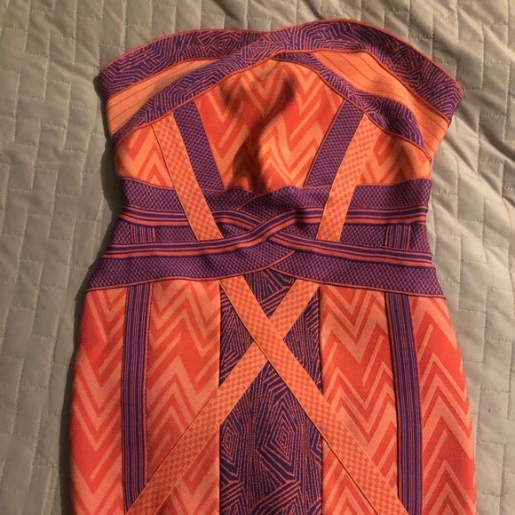 Herve Leger Size S strapless dress - Picture 3 of 4